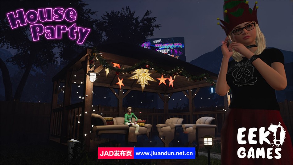 【3D互动沙盒/欧美/全动态】家庭派对-模拟人生 Ver1.2.1 官方中文正式版【8.5G/更新】 同人资源 第1张