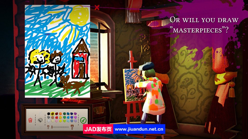 《饥饿派画家》免安装简体中文绿色版[1.82GB] 单机游戏 第2张