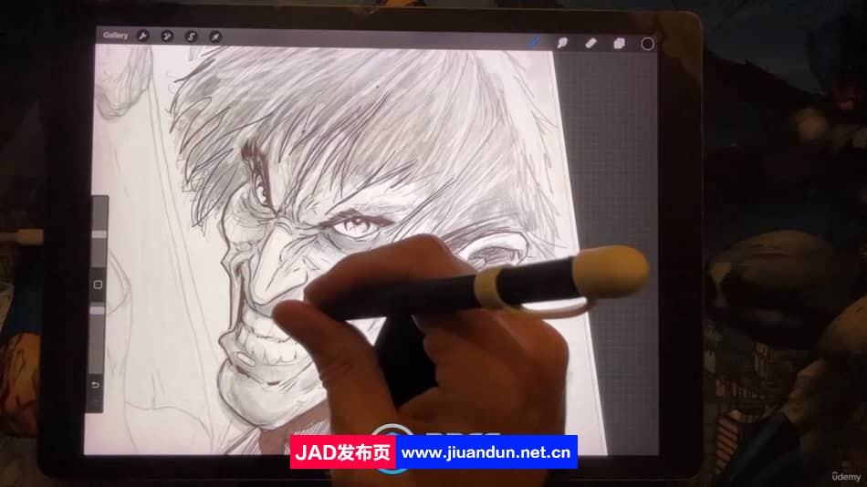 漫画和动画人物角色头与脸部绘画技术视频教程 CG 第11张