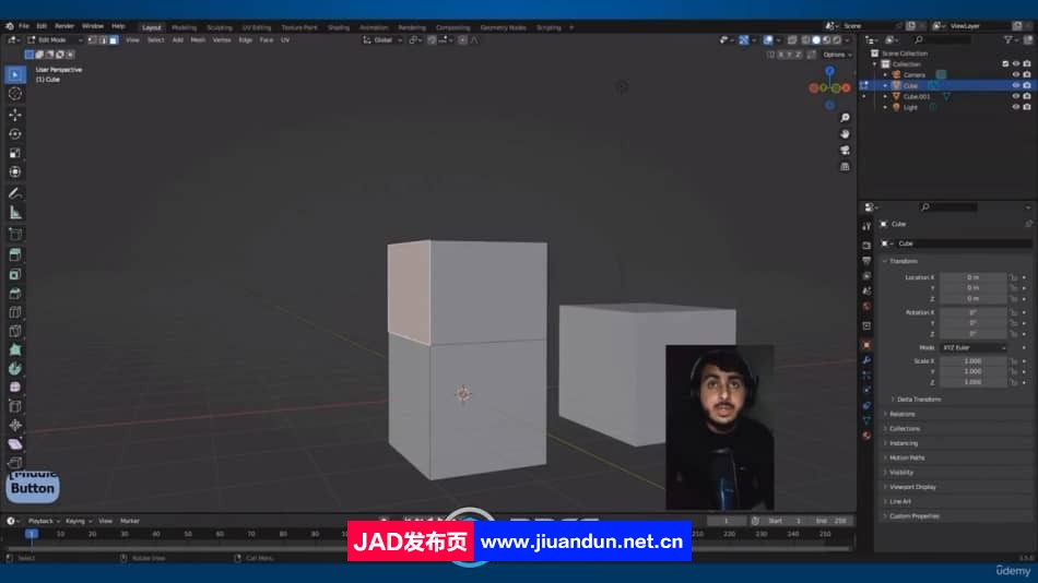 Blender 3D建模从基础到高级终极训练视频教程 3D 第2张