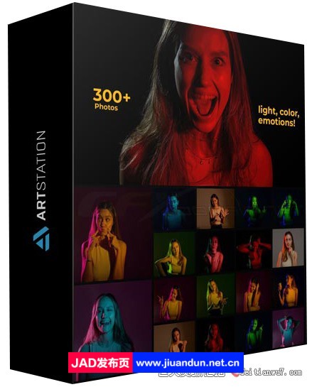 300+ 女性表情特写情感绘画建模光线色彩学习高清参考素材合集 CG 第1张
