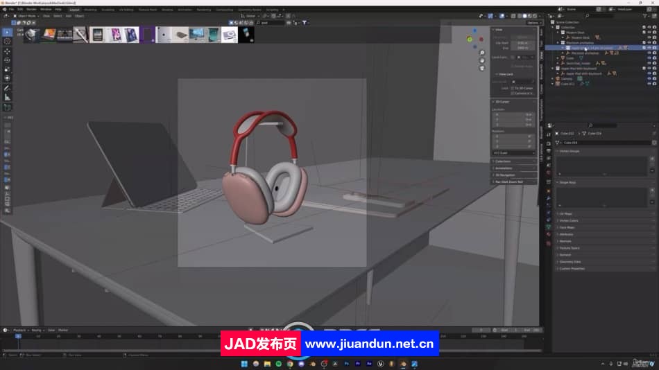 Blender 3D产品可视化渲染动画大师班视频教程 Blender 第6张