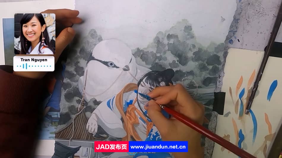 Tran Nguyen画师艺术绘画大师级指南视频教程 PS教程 第9张