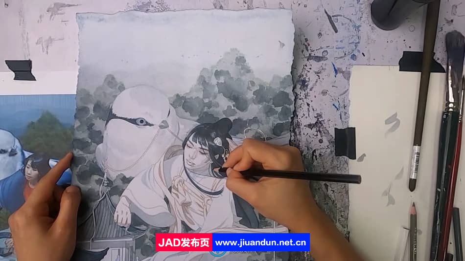 Tran Nguyen画师艺术绘画大师级指南视频教程 PS教程 第7张
