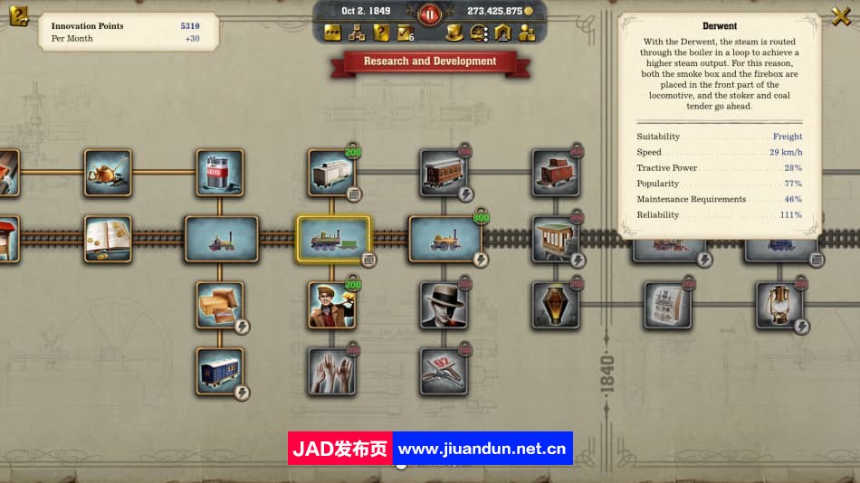 《铁路帝国2RailwayEmpire2》免安装v1.0.2.52250中文绿色版[21.84GB] 单机游戏 第4张