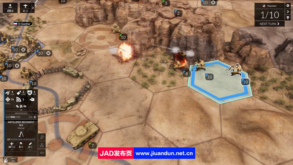 《全面坦克战略官TotalTankGenerals》免安装v1.3中文绿色版[7.93GB] 单机游戏 第6张