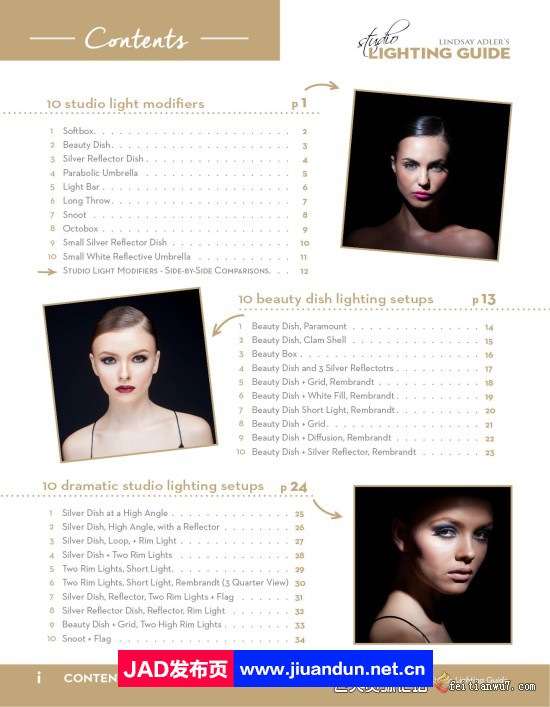 摄影师Lindsay Adler–60种时尚工作室人像摄影布光图英文版PDF 摄影 第3张