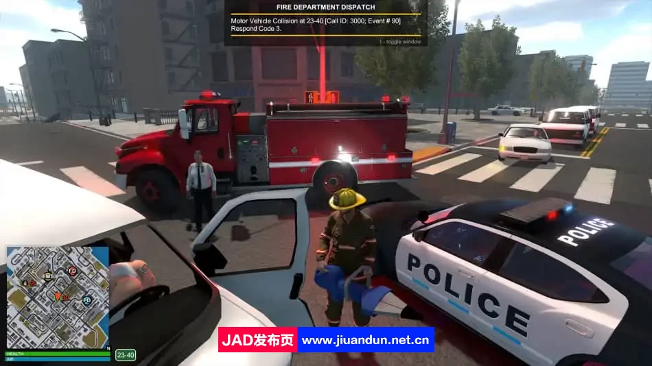 《消防模拟 Flashing Lights - Police Fire EMS》免安装Build.300623绿色中文版[3.26GB] 单机游戏 第22张