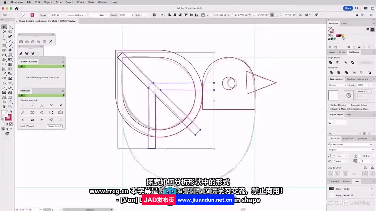 【中英双语】Logo标志设计全面核心技术训练视频教程 AI 第2张