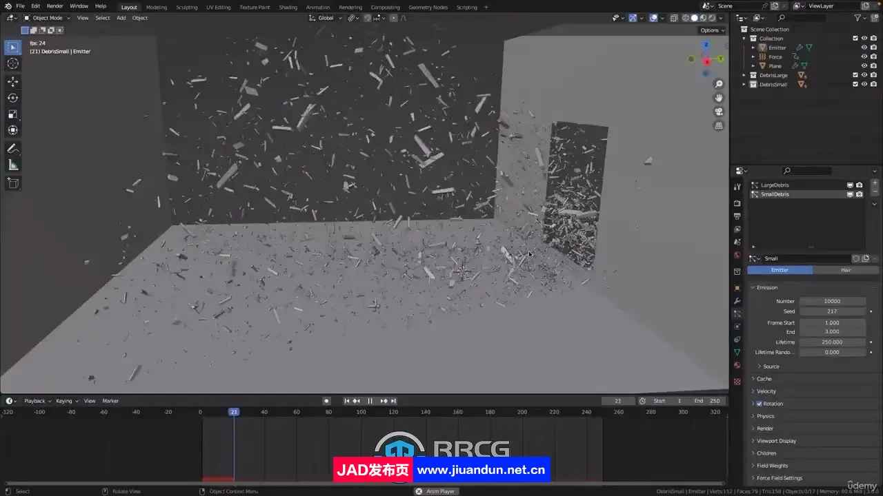 Blender粒子模拟艺术核心技术视频教程 Blender 第6张