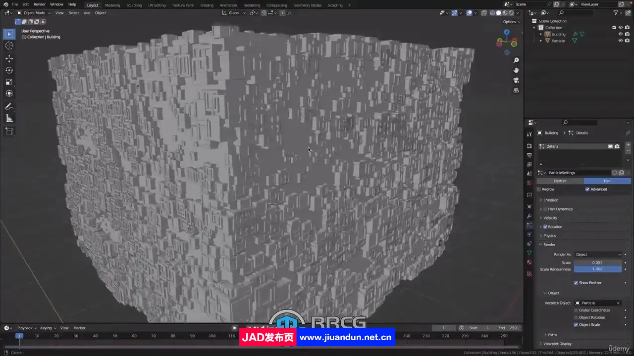 Blender粒子模拟艺术核心技术视频教程 Blender 第16张