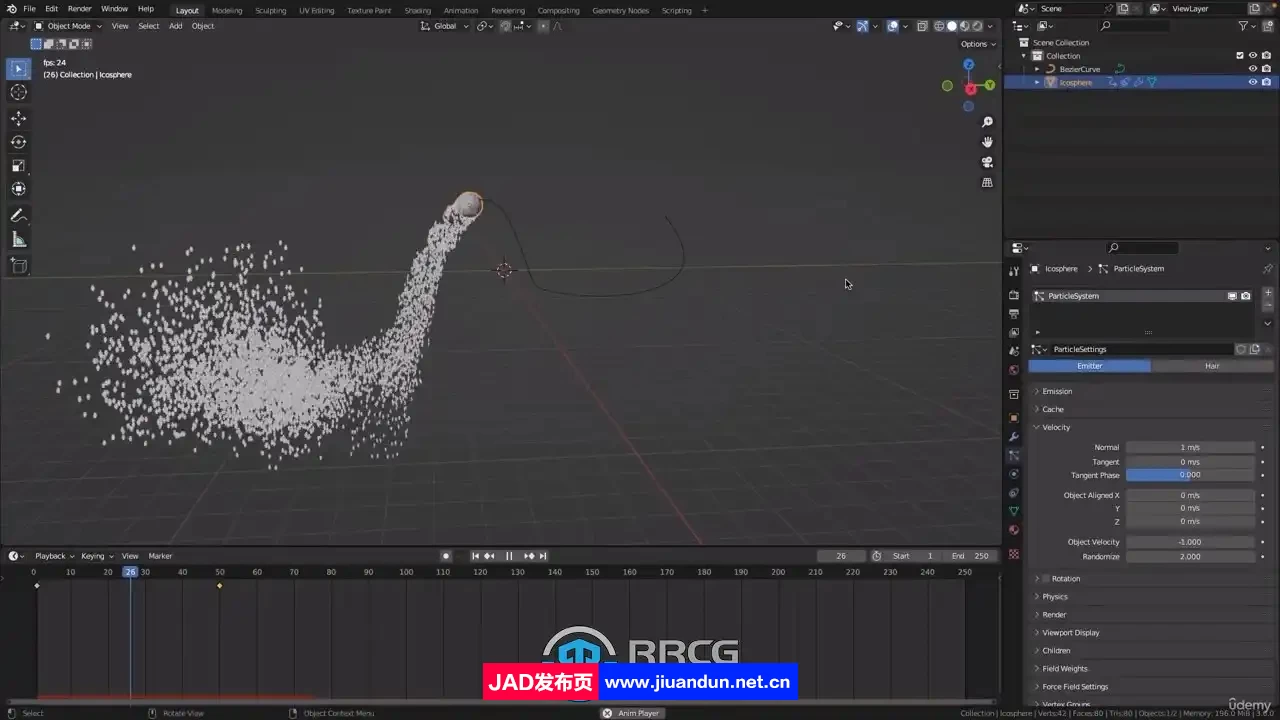 Blender粒子模拟艺术核心技术视频教程 Blender 第4张