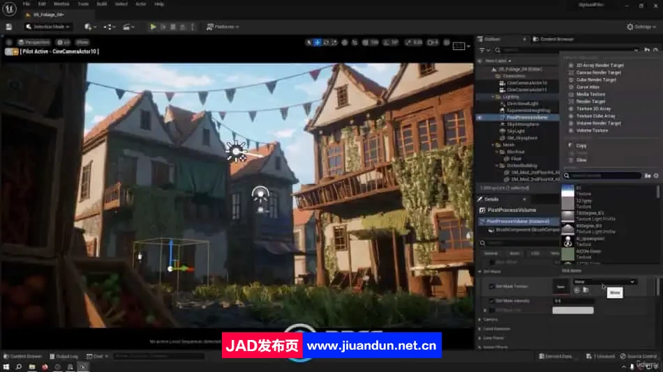 Blender和UE5游戏环境场景完整建模渲染流程视频教程 Blender 第28张