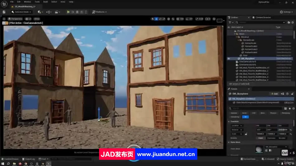 Blender和UE5游戏环境场景完整建模渲染流程视频教程 Blender 第16张