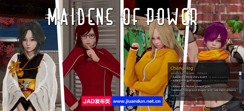 【沙盒SLG/汉化/动态】权力少女 Maidens of Power V0.6 汉化版【PC+安卓/3.7G】 同人资源 第1张