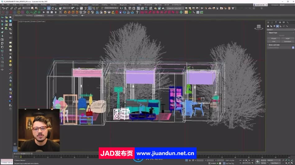 3dsmax建筑室内和室外可视化制作大师班视频教程 3D 第17张
