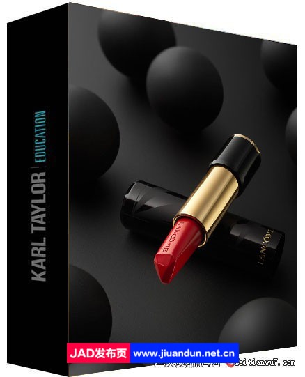 卡尔·泰勒 Karl Taylor 焦点堆叠化妆品口红布光教程-中英字幕 摄影 第1张
