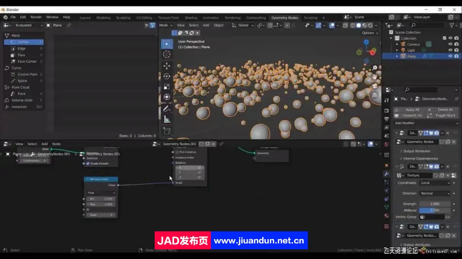 Blender 创建plexus几何体创意制作渲染动画视频教程-中英字幕 3D 第3张