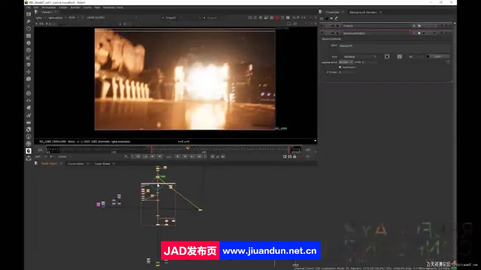 Nuke史诗级FX特效合成CG镜头制作大师级视频教程-中英字幕 3D 第6张