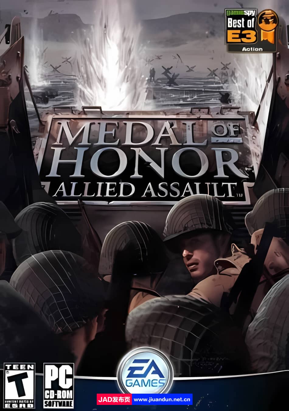 《荣誉勋章：联合袭击（Medal of Honor: Allied Assault）》中文版 单机游戏 第1张
