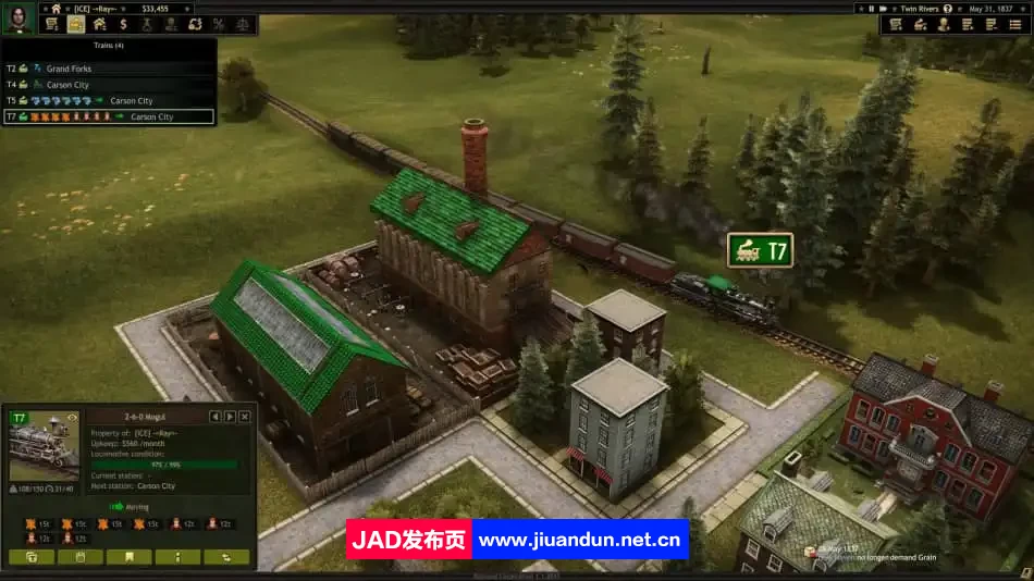 《铁路公司 Railroad Corporation》免安装整合竞争精神DLC绿色中文版[6.21GB] 单机游戏 第8张