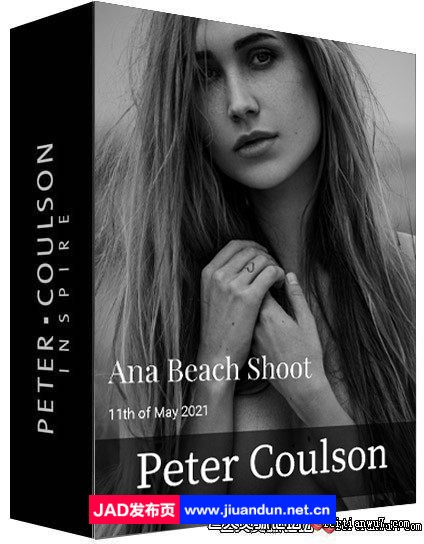 摄影师 Peter Coulson 模特Ana海滩私房人像摄影教程-中英字幕 摄影 第1张