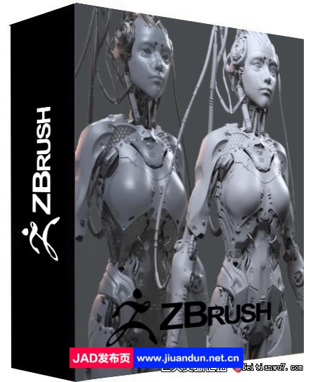 ZBrush硬表面角色建模技术全流程精讲中文教程 3D 第1张