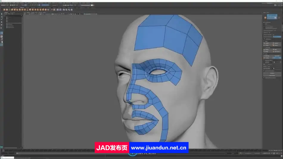 Zbrush与Mari逼真人物面部脸部角色模型核心技术视频教程 ZBrush 第3张