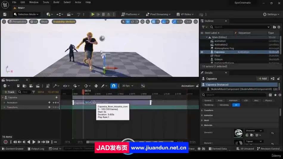 UE5虚幻引擎影视级特效动画制作视频教程 UE 第10张