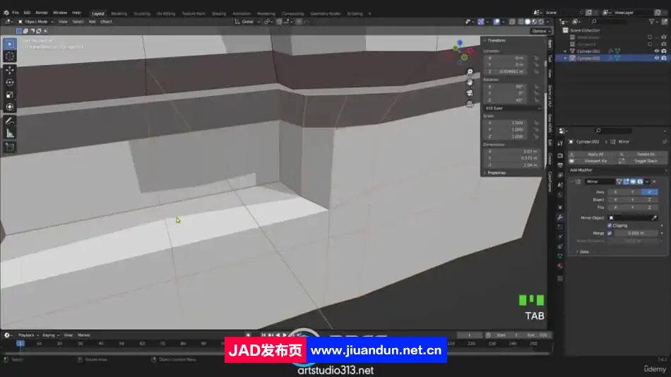 Blender 3.6游戏资产纹理绘制技术视频教程 3D 第3张
