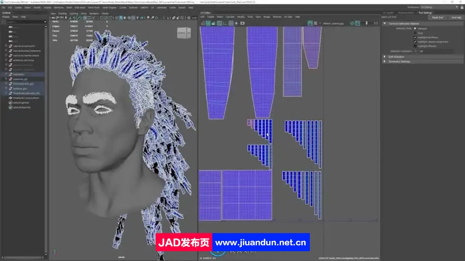 Maya逼真实时游戏人物角色制作流程视频教程 3D 第12张