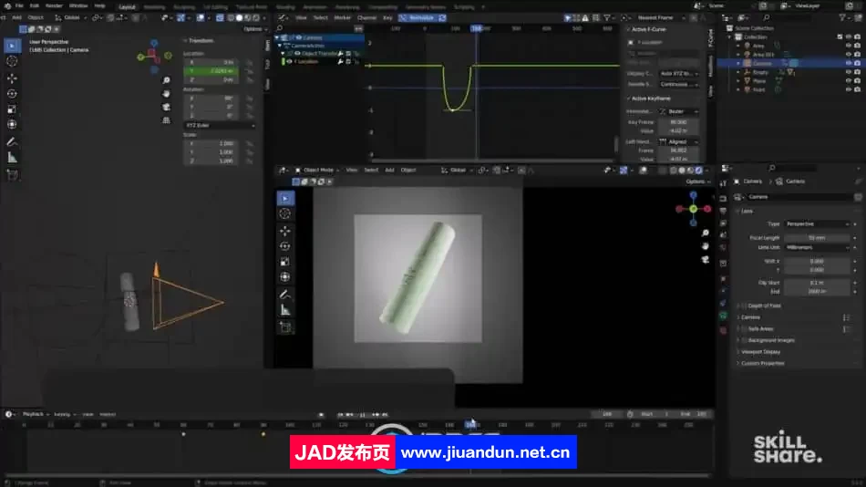 Blender创意动画渲染制作流程视频教程 3D 第6张