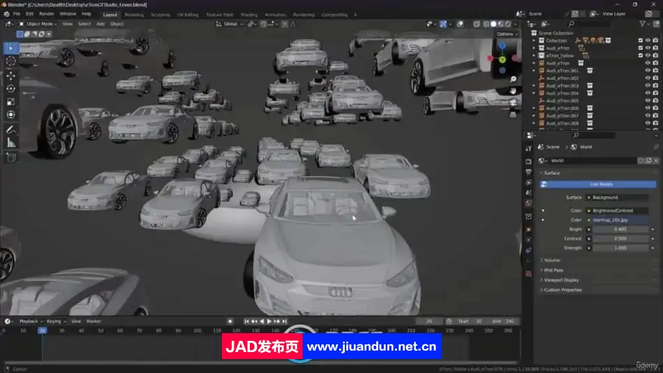 Blender逼真游戏模型资产制作终极训练视频教程 3D 第8张