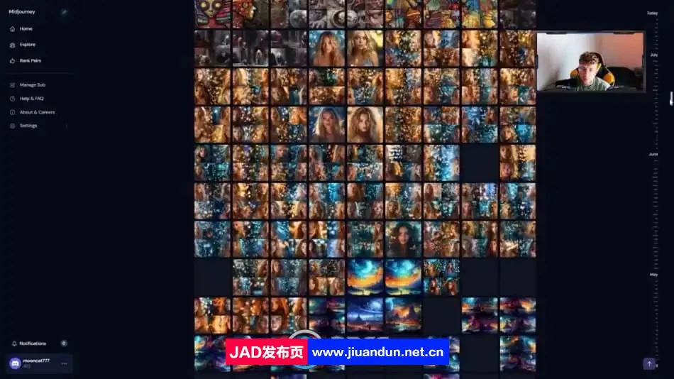 Midjourney Pro人工智能生成美术艺术图像视频教程 Midjourney 第5张