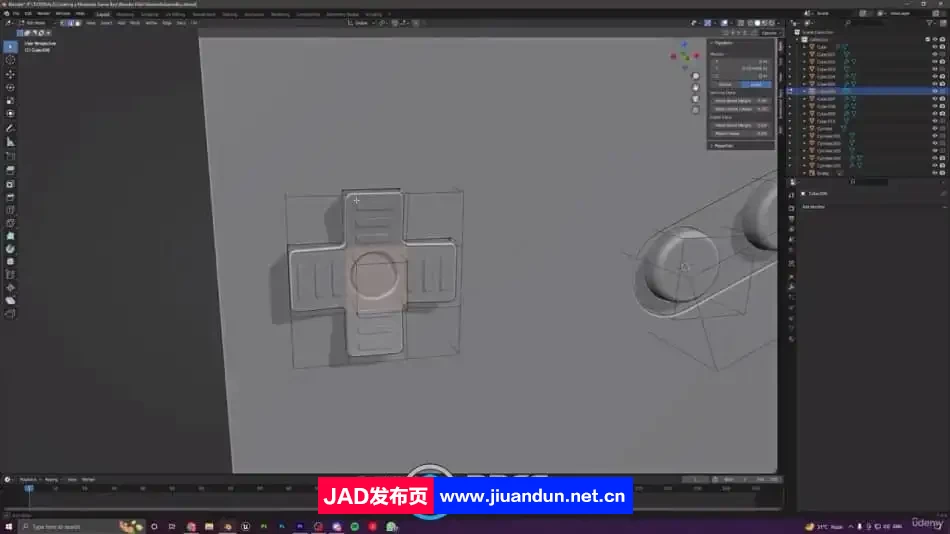 Blender与Substance Painter任天堂游戏机制作流程视频教程 3D 第3张