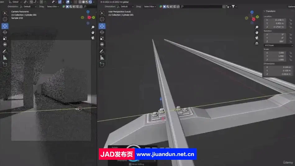Blender电影艺术核心技术工作流程视频教程 3D 第8张
