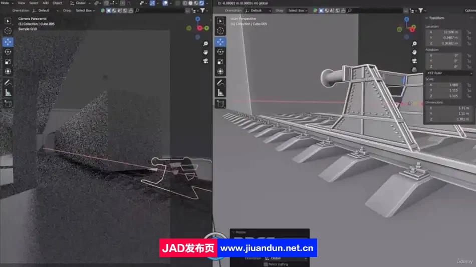 Blender电影艺术核心技术工作流程视频教程 3D 第12张