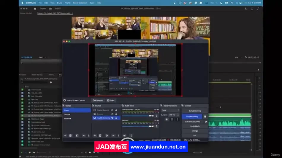 Adobe Premiere Pro视频播客剪辑完整流程视频教程 PR 第2张