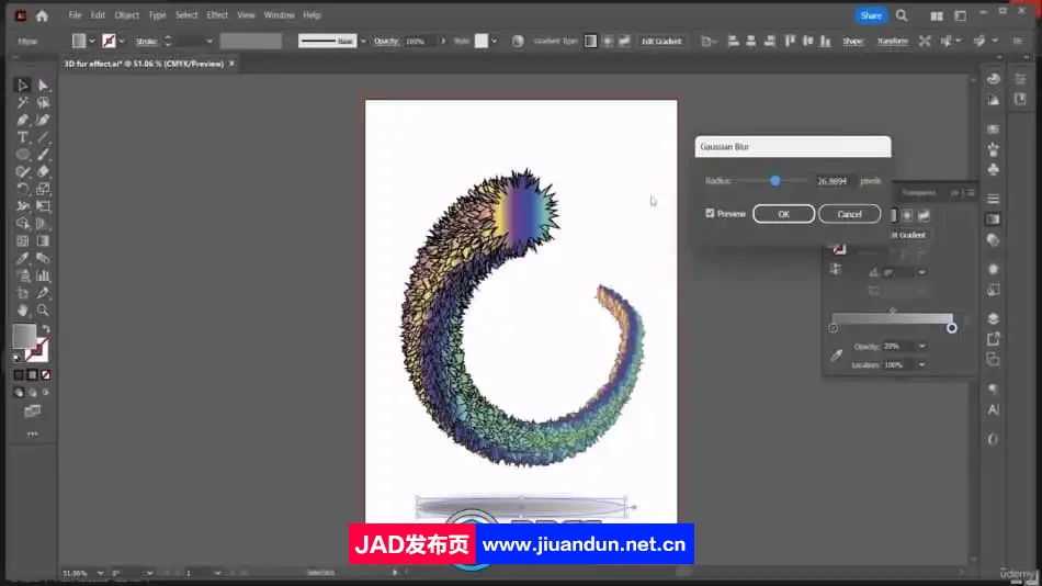 Adobe Illustrator打造你的作品集视频教程 AI 第4张