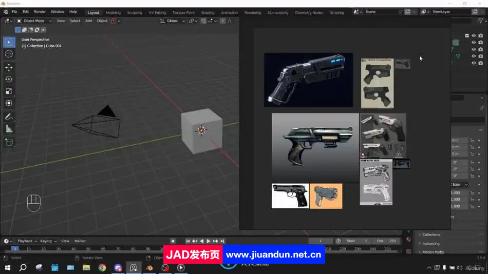 Blender硬表面建模和专业渲染核心技术训练视频教程 3D 第2张
