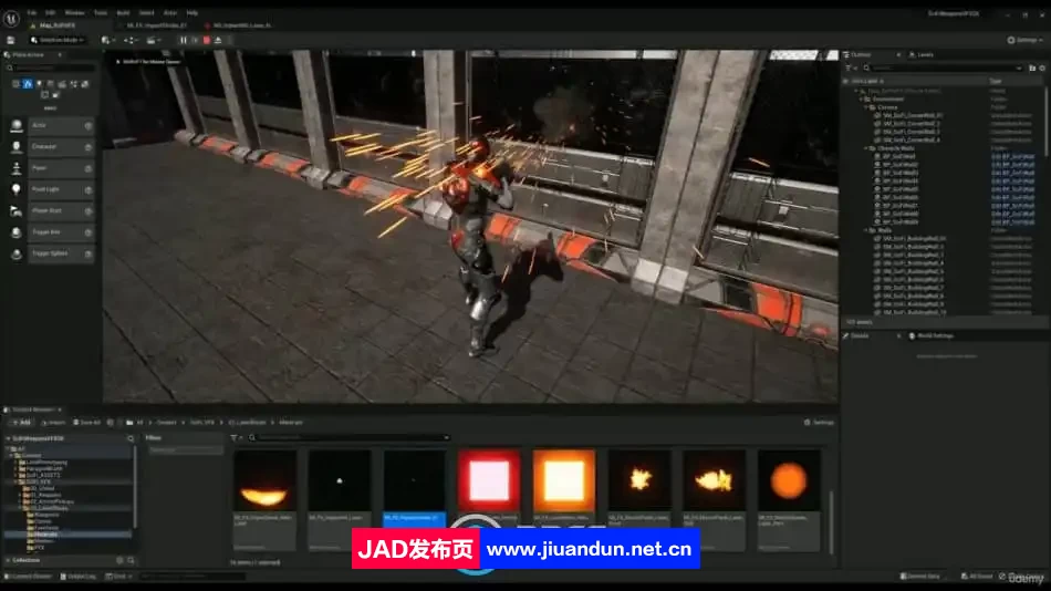 UE5虚幻引擎科幻游戏特效系列教程 - 能量护盾与手榴弹特效 UE 第12张