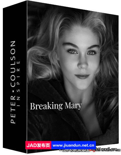 摄影师 Peter Coulson 模特Mary室内人像布摆姿势光教程-中英字幕 摄影 第1张