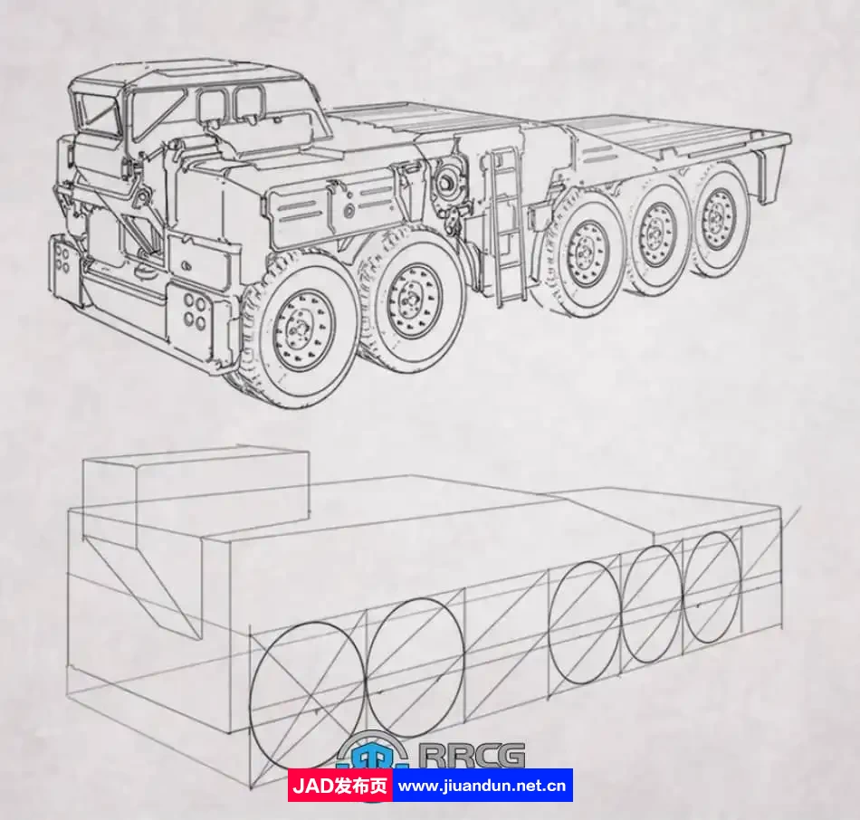 车辆和机甲设计数字绘画视频教程第1-4季合集 CG 第4张