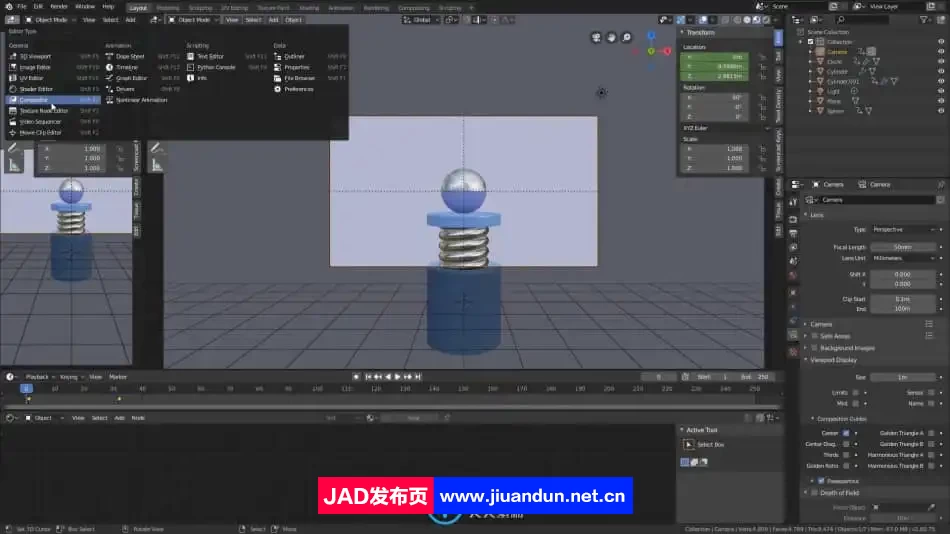 Blender超实用动画短片实例制作训练视频教程 3D 第14张