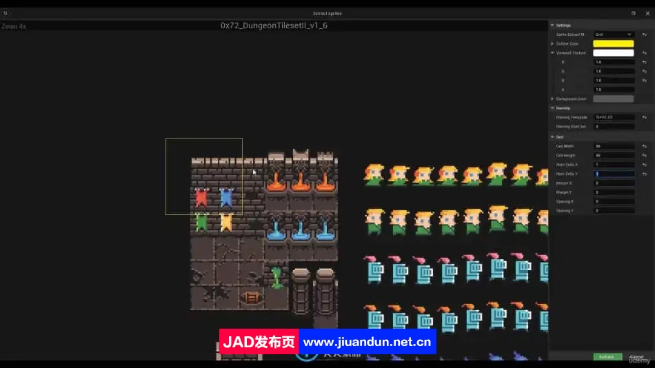 UE5虚幻引擎生存类2D游戏完整制作流程视频教程 UE 第8张