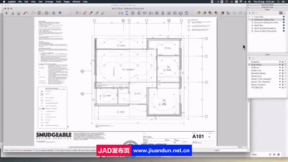 SketchUp建筑图纸布局设计快速入门指南视频教程 3D 第2张