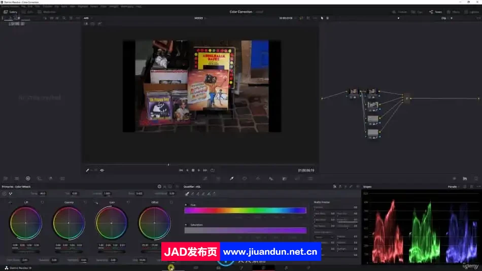 DaVinci Resolve游戏与灯光调色工作流程视频教程 CG 第6张