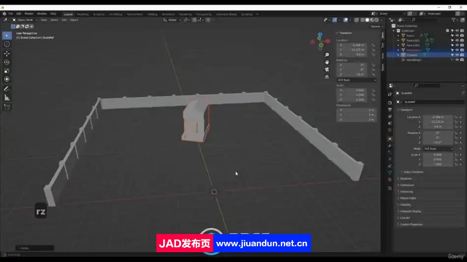 【中文字幕】Blender大型环境艺术场景大师级制作视频教程 3D 第4张
