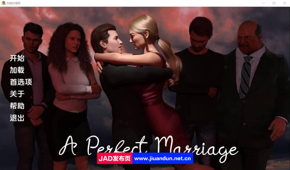 [SLG/汉化/动态] 幸福婚姻 完美的婚姻A Happy Marriage [v1.0] PC+安卓汉化版 [3.7G] 同人资源 第1张