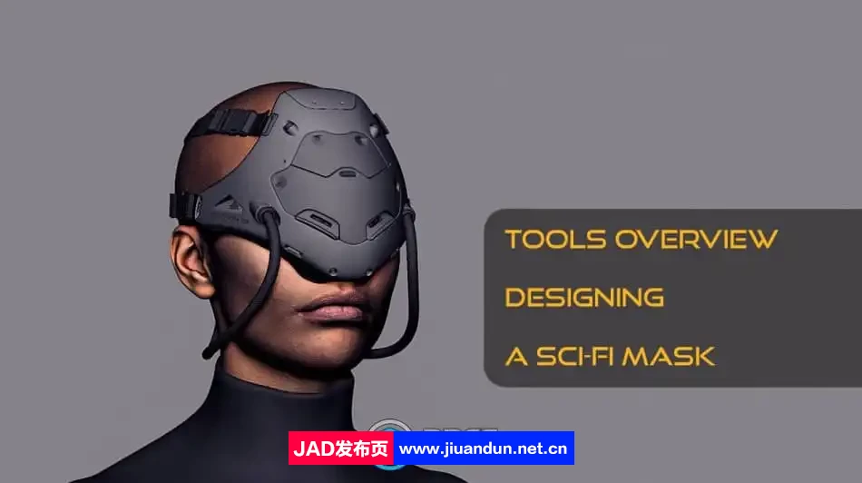 Zbrush动态硬表面机甲人物设计视频教程 3D 第3张